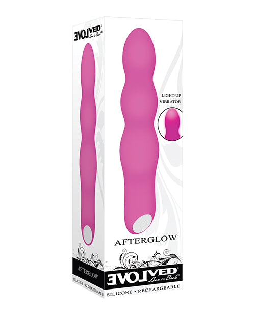 The Soft Hum Evolved Afterglow Light Up Vibrator - Pink