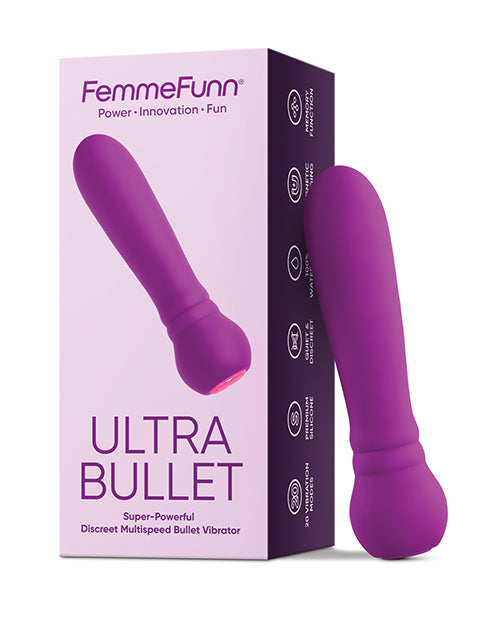 The Soft Hum Femme Funn Ultra Bullet Massager - Purple