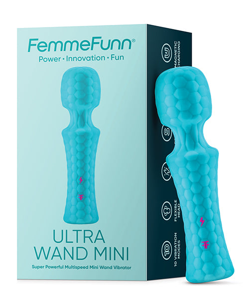 The Soft Hum Femme Funn Ultra Wand Mini - Turquoise