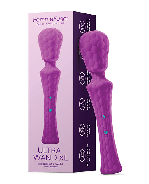 The Soft Hum Femme Funn Ultra Wand XL - Purple