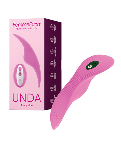 The Soft Hum Femme Funn Unda Thin Panty Vibe - Pink