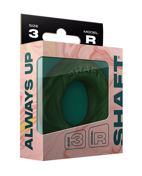 The Soft Hum Shaft C-Ring - Large Green
