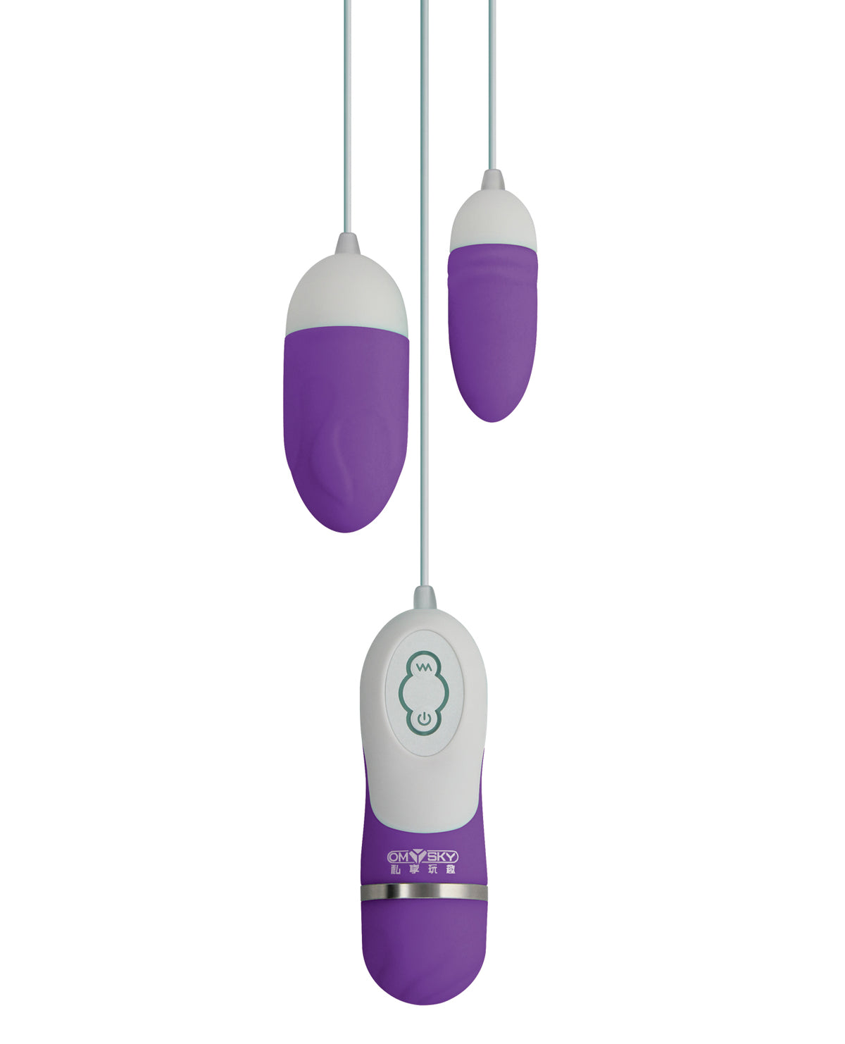 The Soft Hum GigaLuv Dual Vibra Bullets - 10 Functions Purple