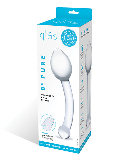 The Soft Hum Glas Pure Indulgence Anal Slider - Clear