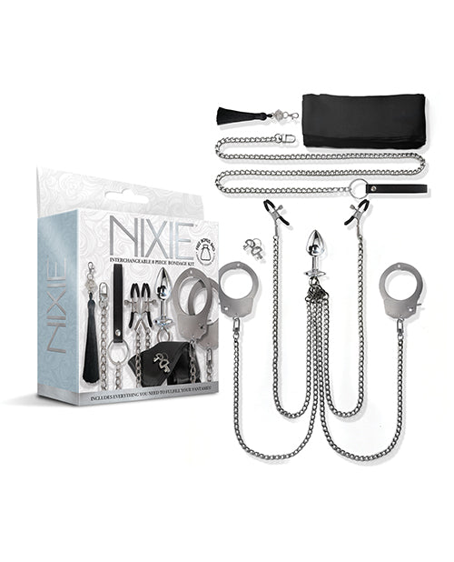 The Soft Hum Nixie Interchangeable 8 pc Bondage Kit