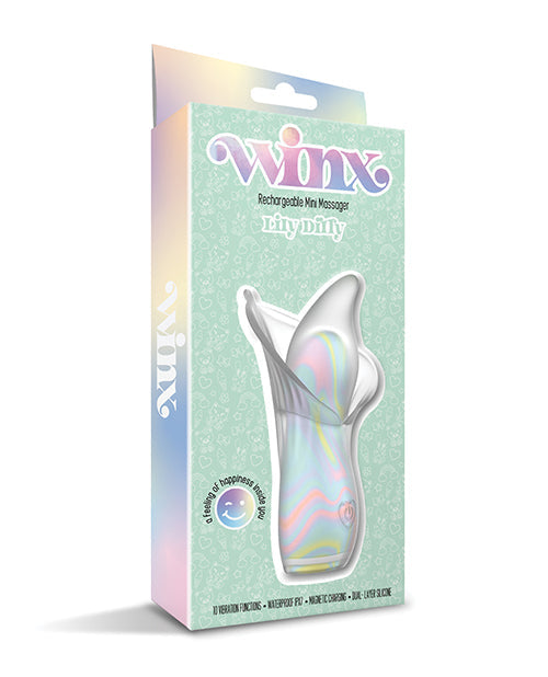 The Soft Hum WINX Lily Dilly Squishy Silicone Vibrator - Multi-Color