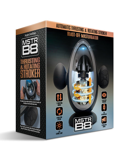 The Soft Hum MSTR B8 Blast Off Automatic Thrusting & Vibrating Stroker