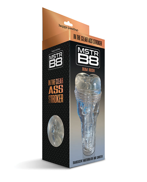 The Soft Hum MSTR B8 In the Clear Anal Stroker - Clear