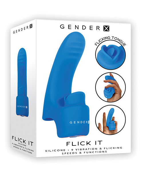 The Soft Hum Gender X Flick It - Blue