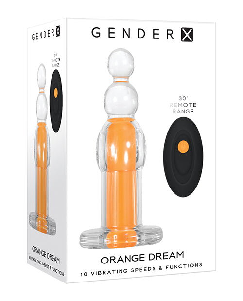 The Soft Hum Gender X Orange Dream - Clear/Orange
