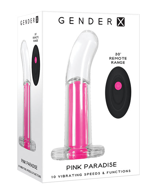 The Soft Hum Gender X Pink Paradise - Clear/Pink