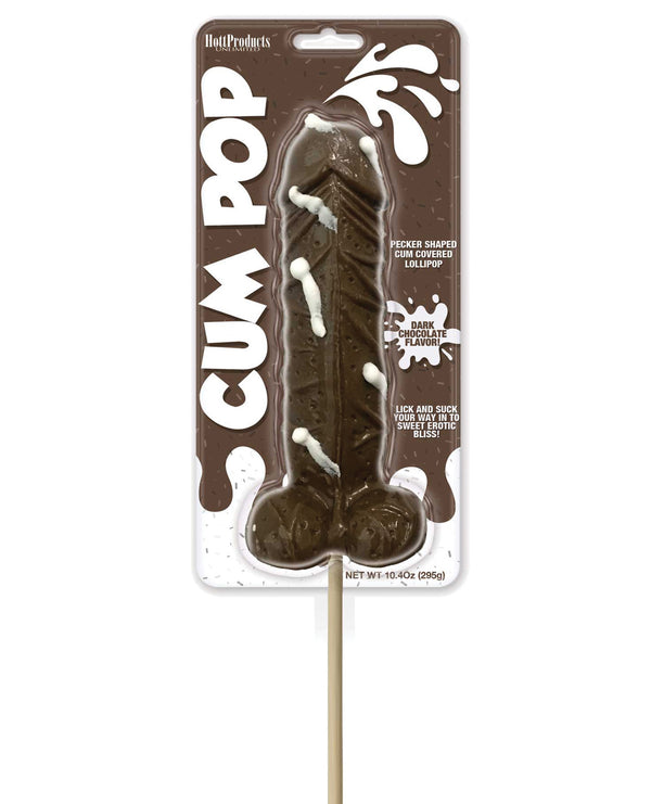 The Soft Hum Cum Cock Pops - Dark Chocolate