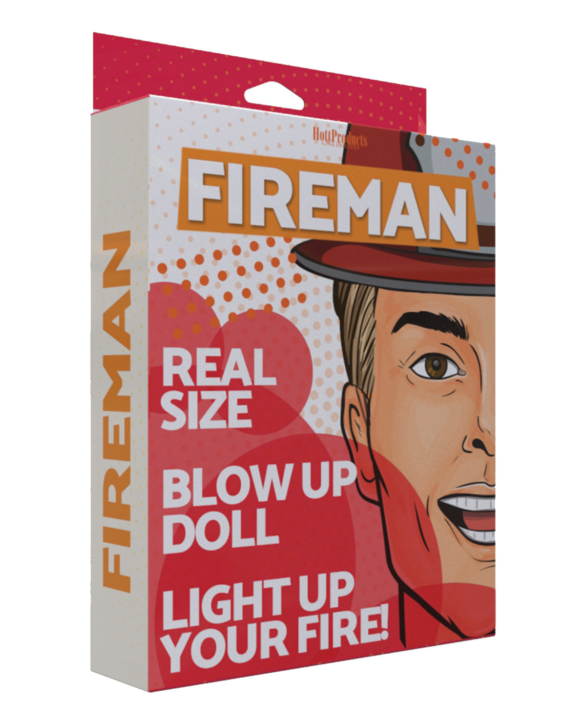 The Soft Hum Inflatable Party Doll - Fireman