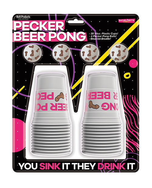 The Soft Hum Pecker Beer Pong Balls - 4 pk