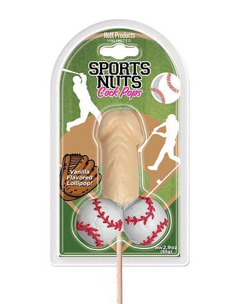 The Soft Hum Sports Nuts Cock Pop Baseballs - Vanilla
