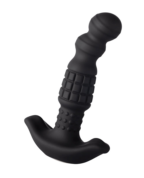 The Soft Hum Pineapple Man Vibrating Prostate Massager - Black