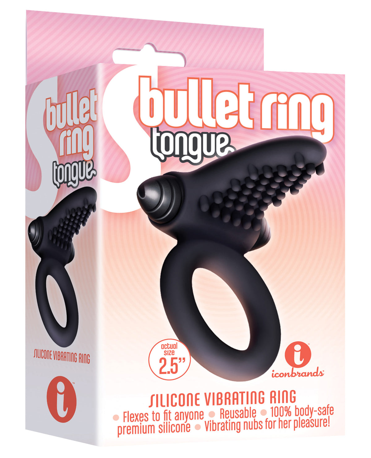 The Soft Hum The 9's S Bullet Ring - Tongue