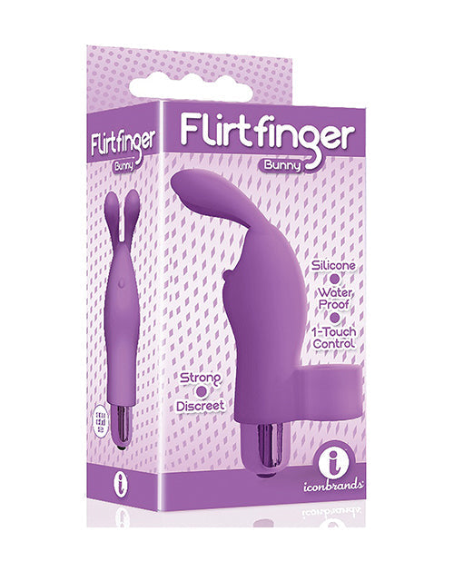 The Soft Hum The 9's Flirtfinger Bunny - Purple