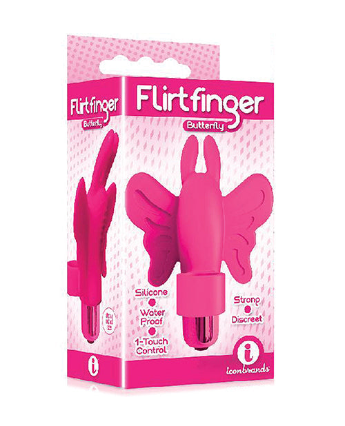 The Soft Hum The 9's Flirtfinger Butterfly - Pink