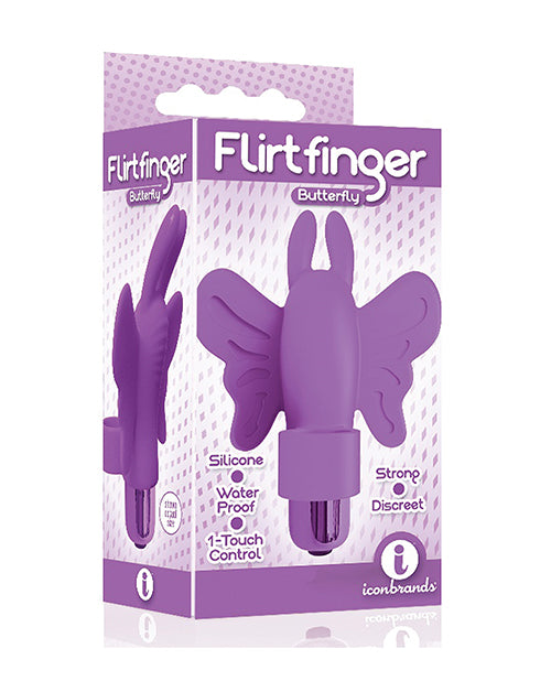 The Soft Hum The 9's Flirtfinger Butterfly - Purple