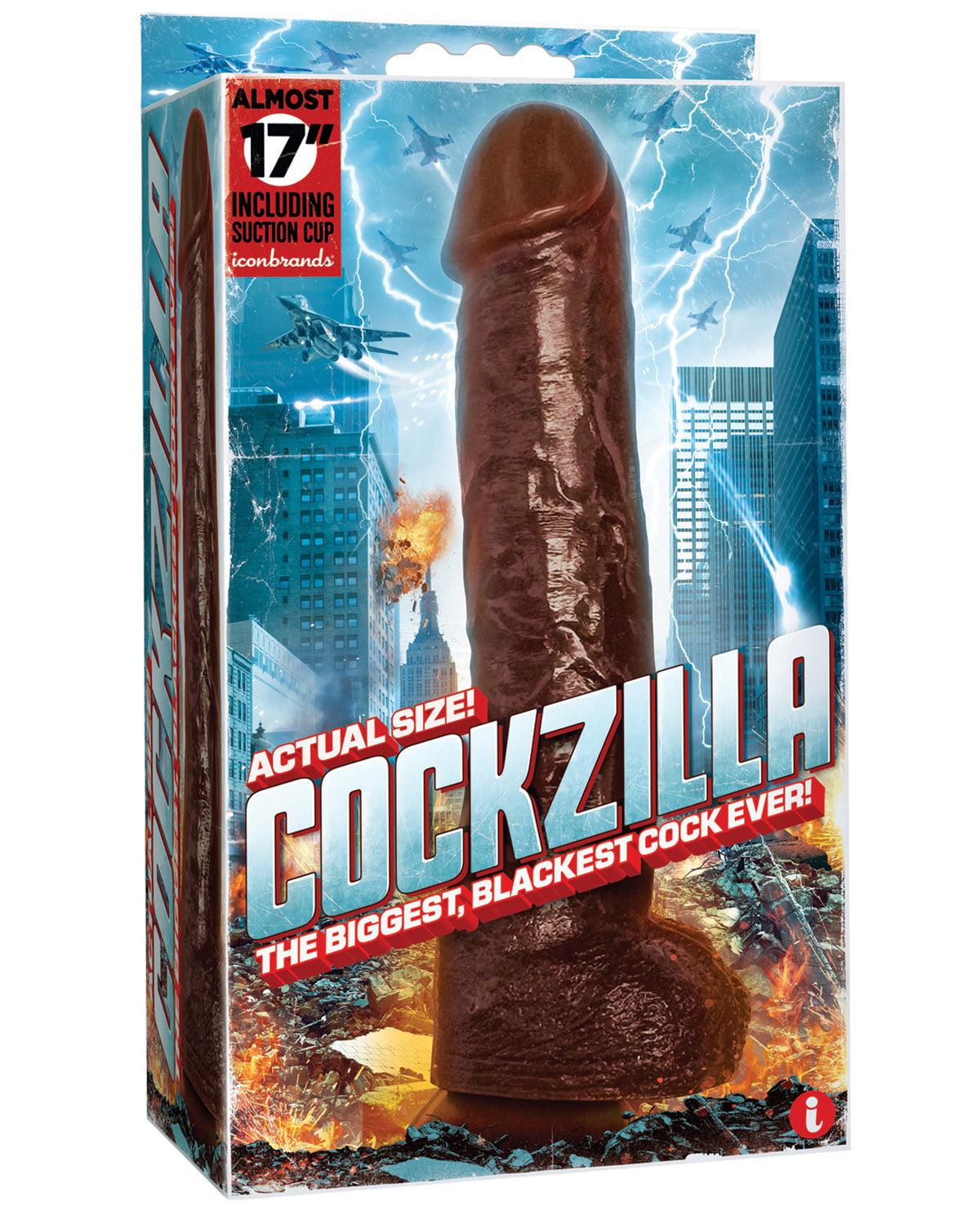 The Soft Hum Icon Male Cockzilla - Black