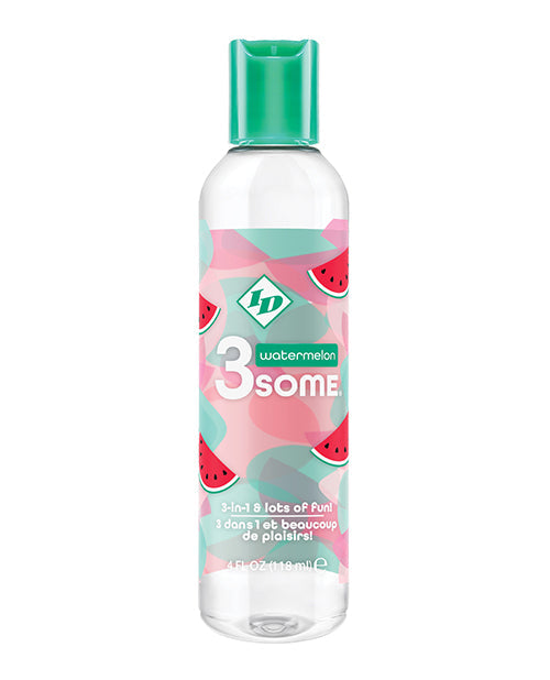 The Soft Hum ID 3some 3 in 1 Lubricant - 4 oz Watermelon