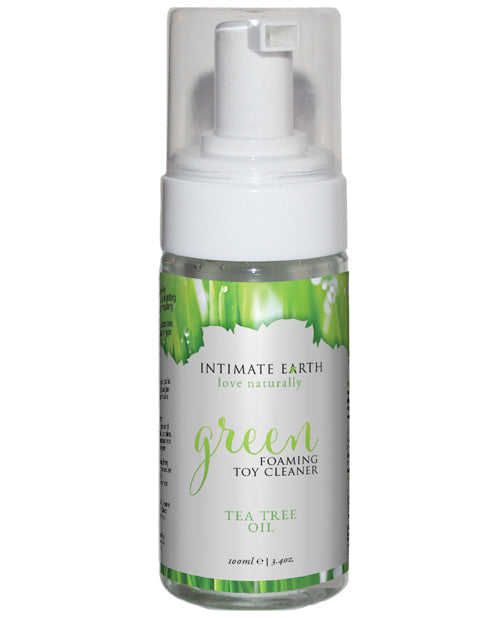 The Soft Hum Intimate Earth Foaming Toy Cleaner - 100 ml Green Tea Tree Oil