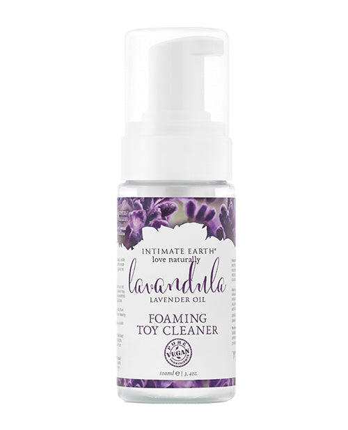 The Soft Hum Intimate Earth Foaming Toy Cleaner - 100 ml Lavandula Lavender Oil and Rosemary Extracts