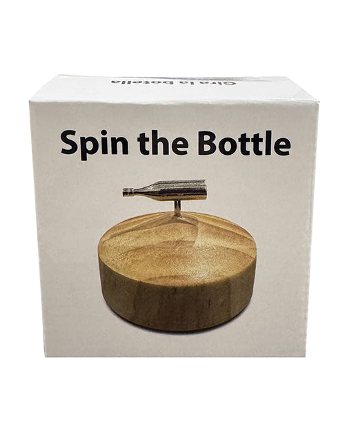 The Soft Hum Spin The Bottle - Silver/Wood