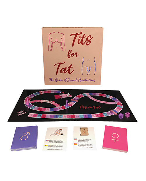 The Soft Hum Tits For Tat Board Game