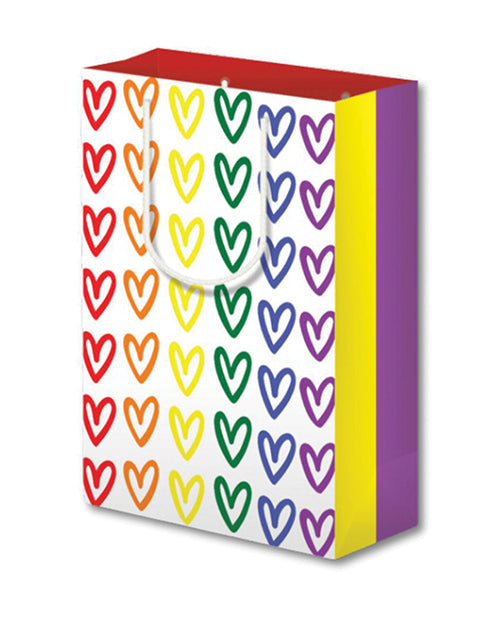 The Soft Hum Pride Hearts Gift Bag
