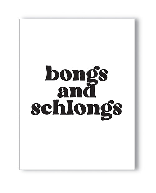The Soft Hum Bongs and Schlongs Greeting Card