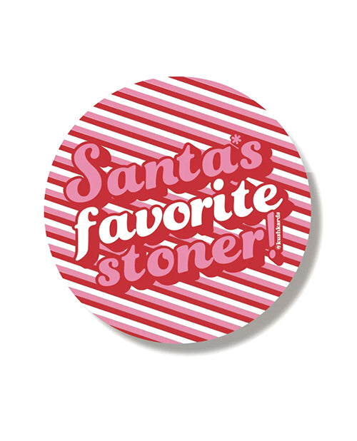 The Soft Hum Favstoner Holiday Sticker - Pack of 3