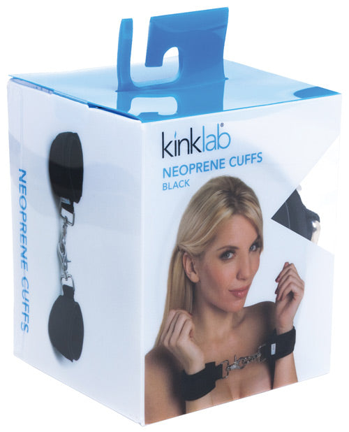 The Soft Hum KinkLab Neoprene Cuffs - Black