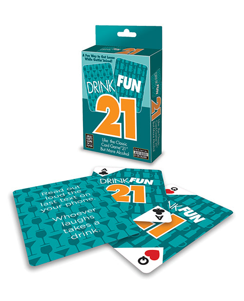 The Soft Hum Drink Fun 21 Card Game