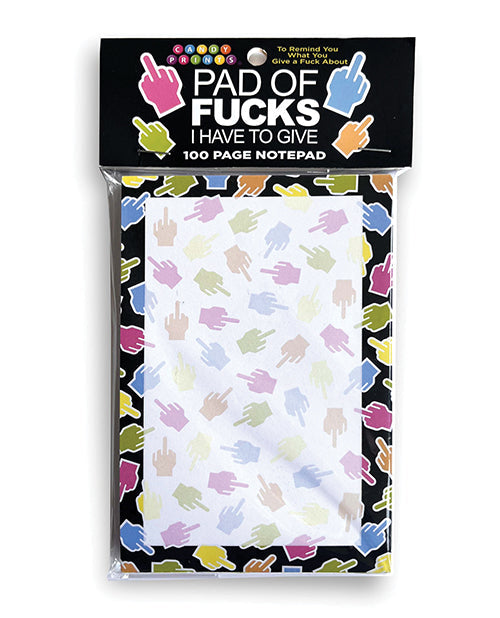 The Soft Hum Fucks I Have To Give Notepad - 100 Sheet Notepad