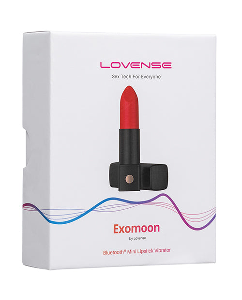 The Soft Hum Lovense Exomoon Lipstick Vibe - Red
