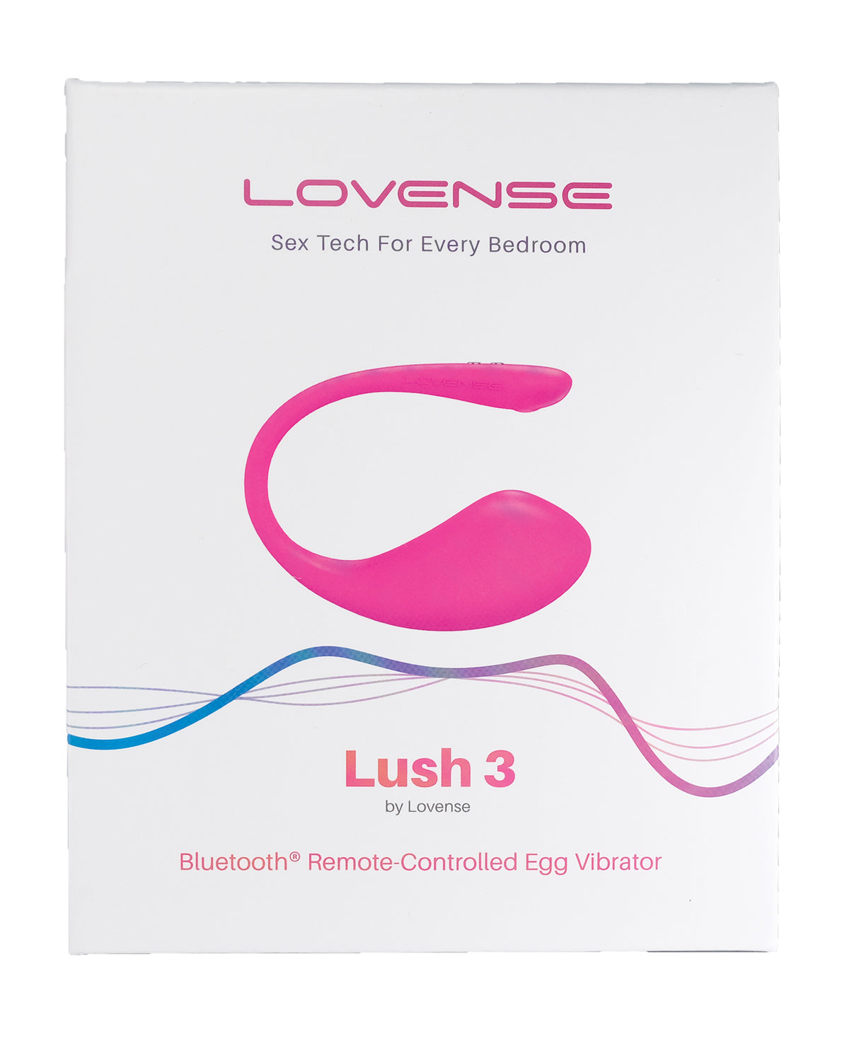 The Soft Hum Lovense Lush 3.0 Sound Activated Camming Vibrator - Pink