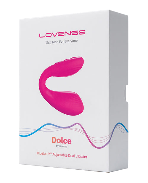 The Soft Hum Lovense Dolce (Previously Quake) Adjustable Dual Stimulator - Pink