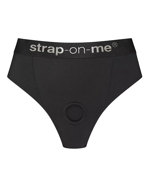 The Soft Hum Strap On Me Idole Lingerie Harness - Black XL