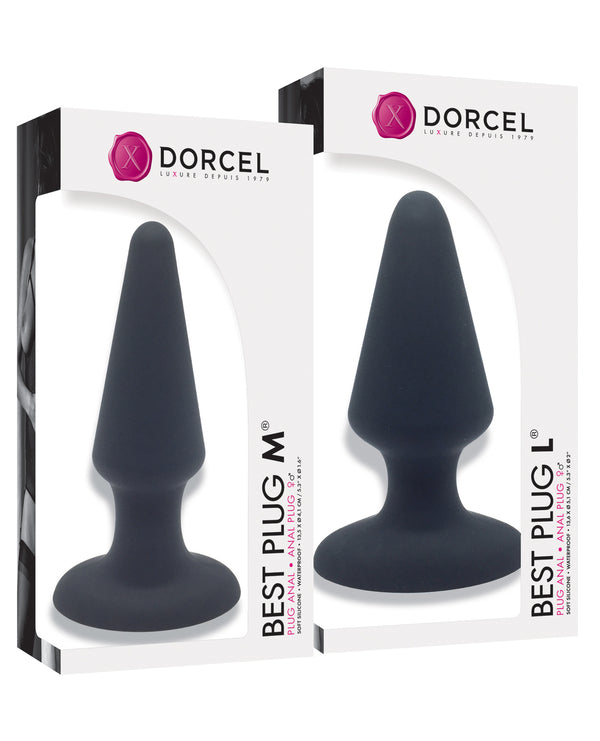 The Soft Hum Dorcel Best Plug Expert Kit M/L - Black