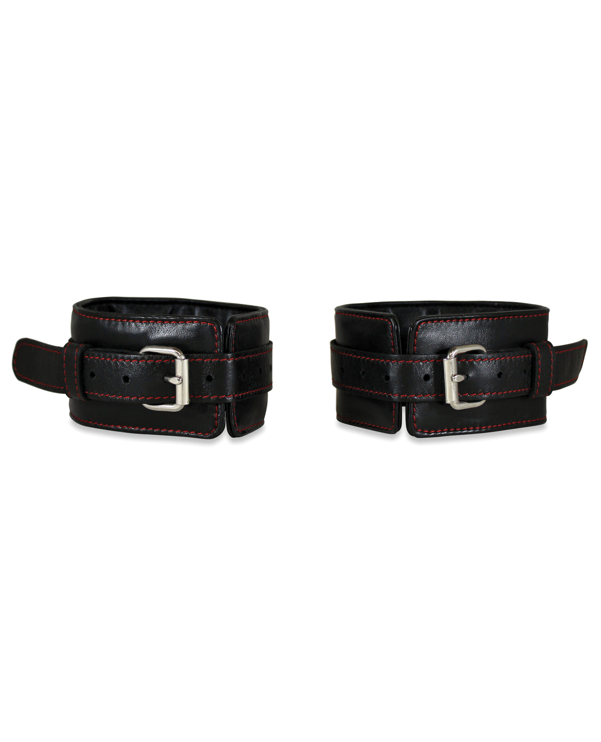 The Soft Hum Sultra Lambskin Ankle Cuffs - Black