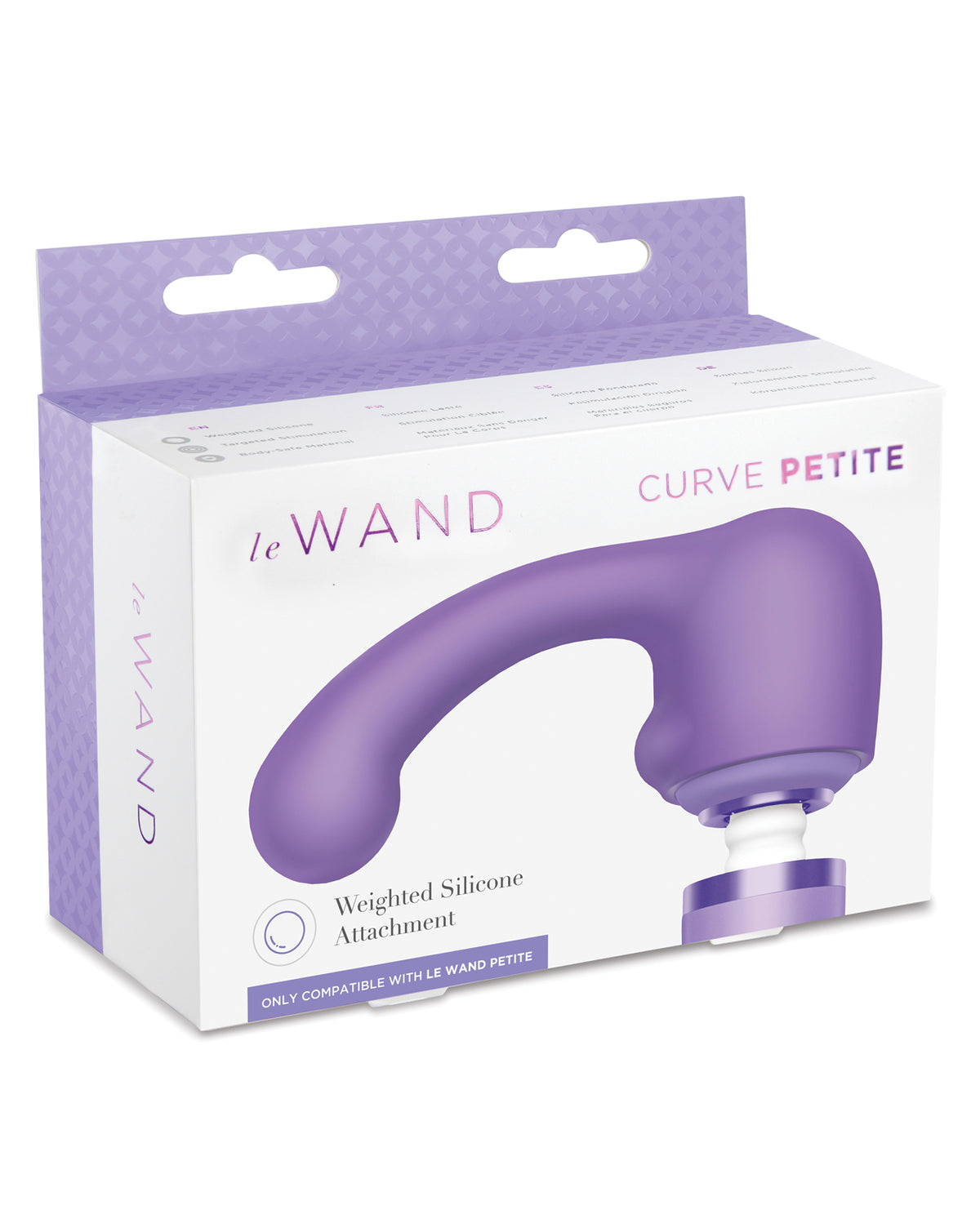 The Soft Hum Le Wand Curve Petite Weighted Silicone Attachment