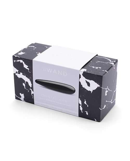 The Soft Hum Le Wand Crystal Wand - Black Obsidian
