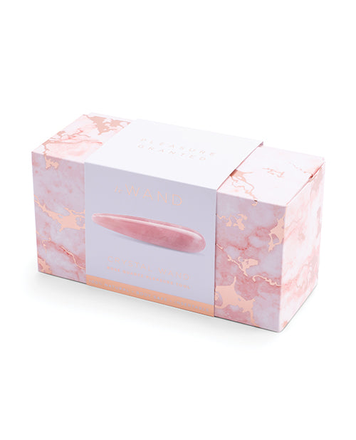 The Soft Hum Le Wand Crystal Wand - Rose Quartz