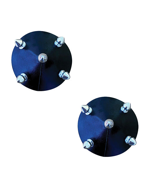 The Soft Hum Neva Nude Cruel Intentions Studded Pasties - Black O/S