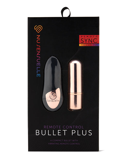 The Soft Hum Nu Sensuelle Remote Control Wireless Bullet Plus - Rose Gold