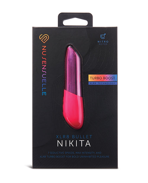 The Soft Hum Nu Sensuelle Nikita Bullet with Nitro Motor - Deep Pink