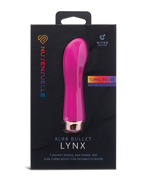 The Soft Hum Nu Sensuelle Lynx Bullet with Nitro Motor - Magenta