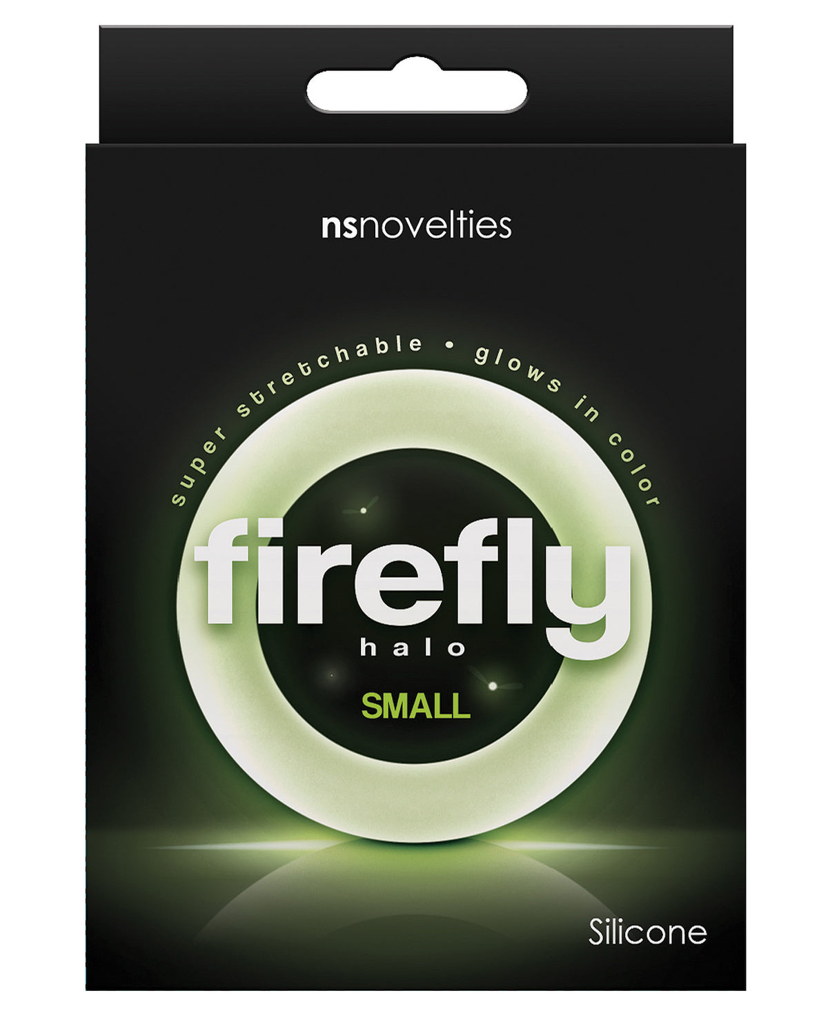 The Soft Hum Firefly Halo Small Cockring - Clear